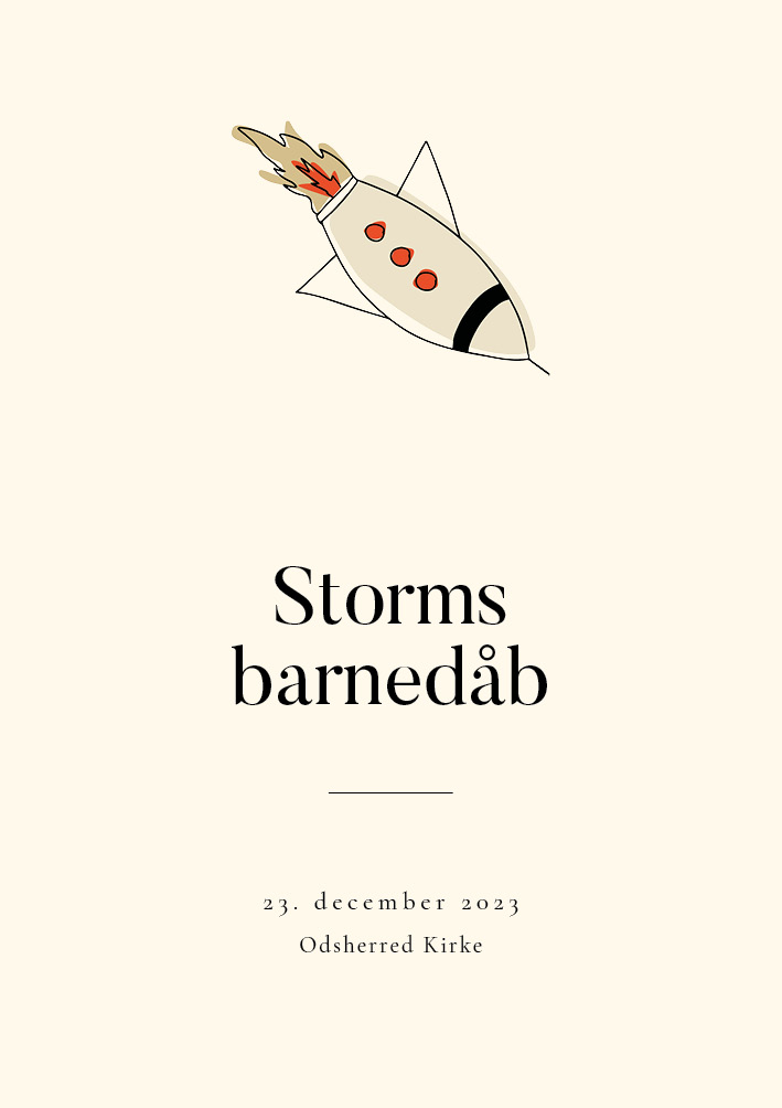 Barnedåb - Storm Barnedåb